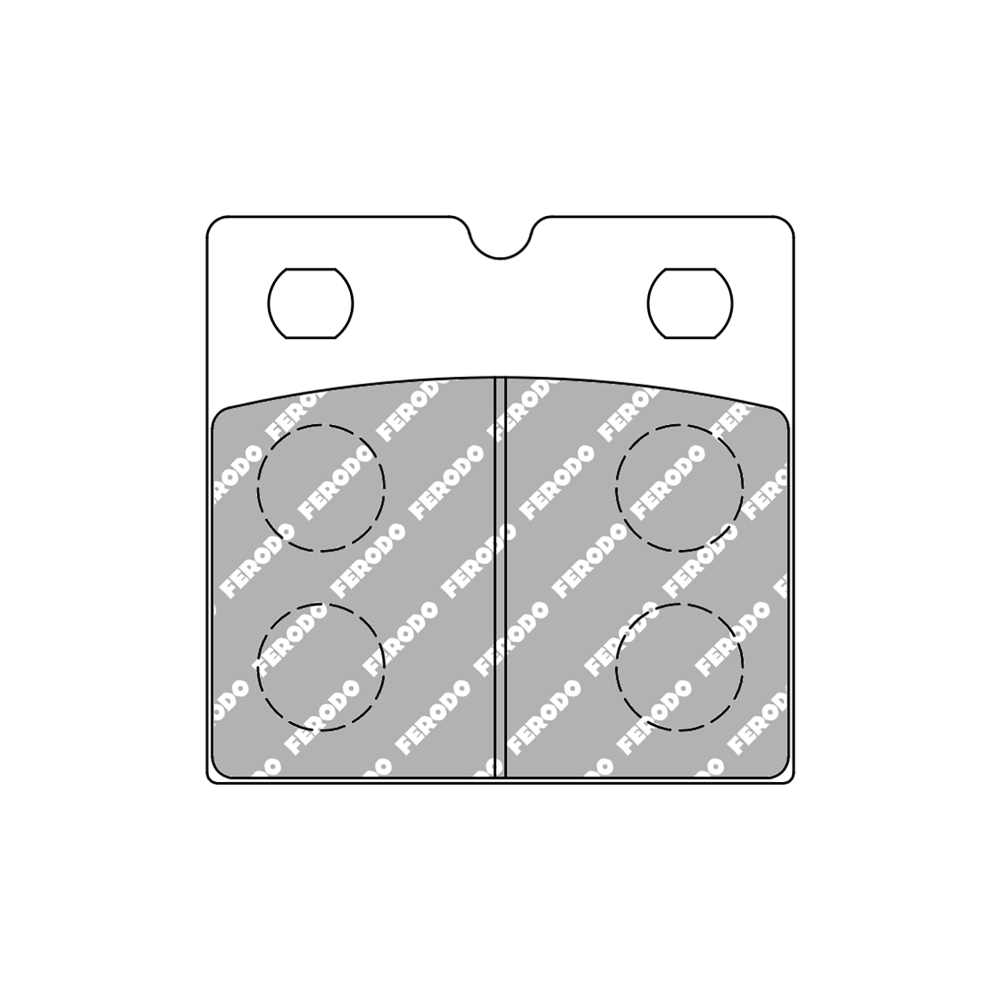 Pastiglie Freno Ferodo Eco Friction FDB108EF FERODO