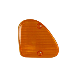 Siem front right indicator lens Piaggio Ape 50cc 294146 - orange Headlight and Indicator Lenses Siem