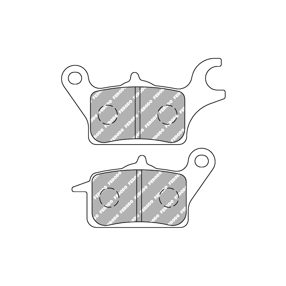 Pastiglie Freno Ferodo Eco Friction FDB2282EF FERODO