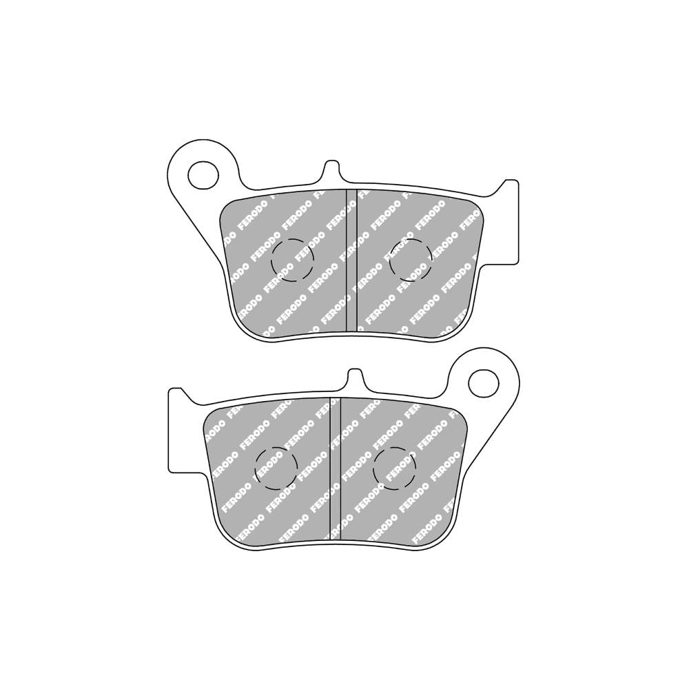 Pastiglie Freno Ferodo Eco Friction FDB2312EF FERODO