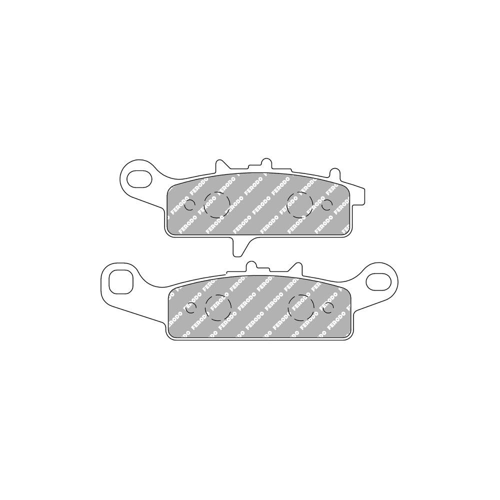 Pastiglie Freno Ferodo Eco Friction FDB2310EF FERODO
