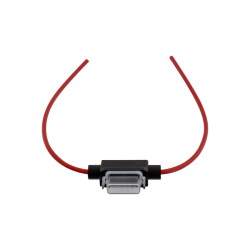 Flosser Standard Fuse Holder With Flat Terminals And Cap 630710PK Fuses Flosser