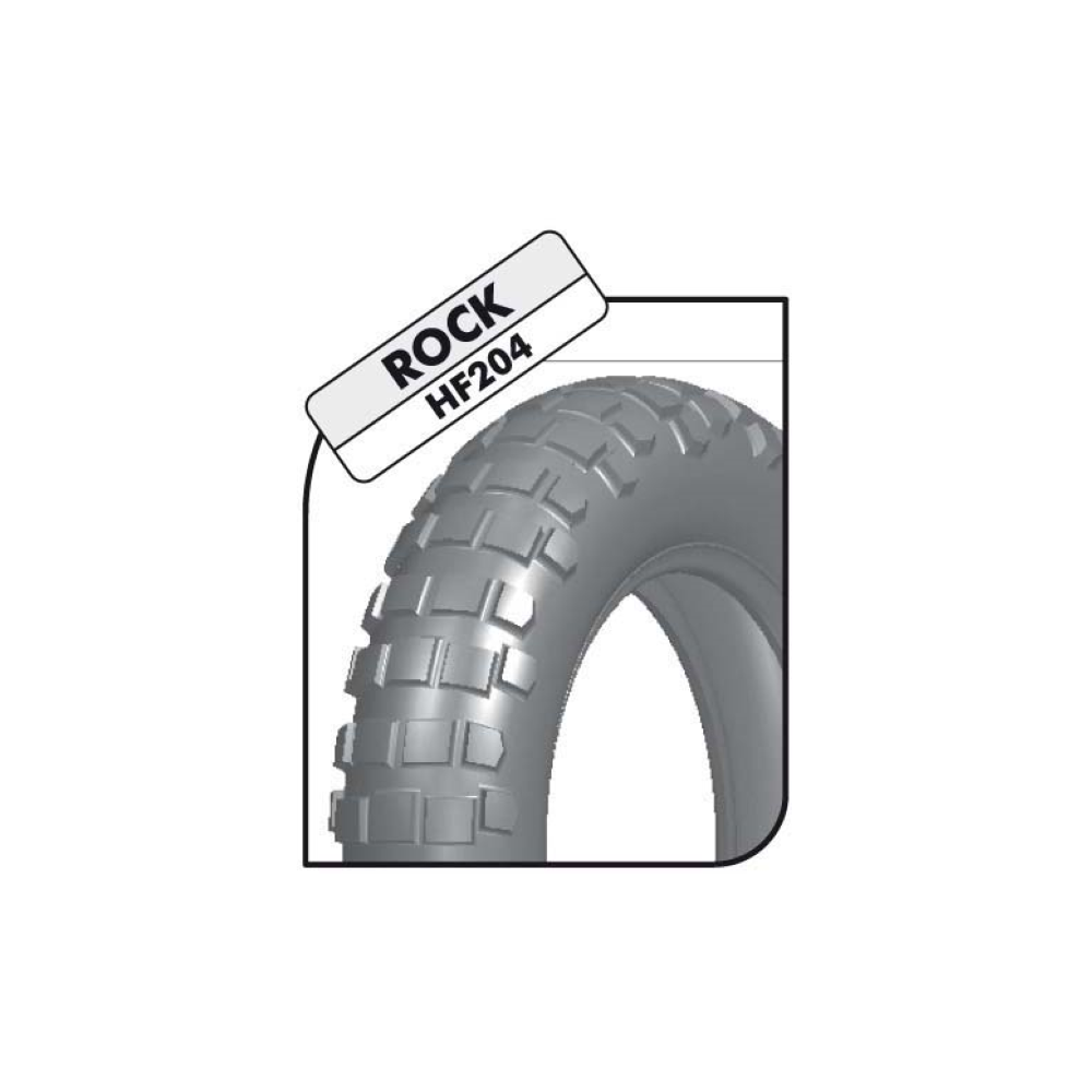 Set Pneumatici Duro 3.50-10 Rock