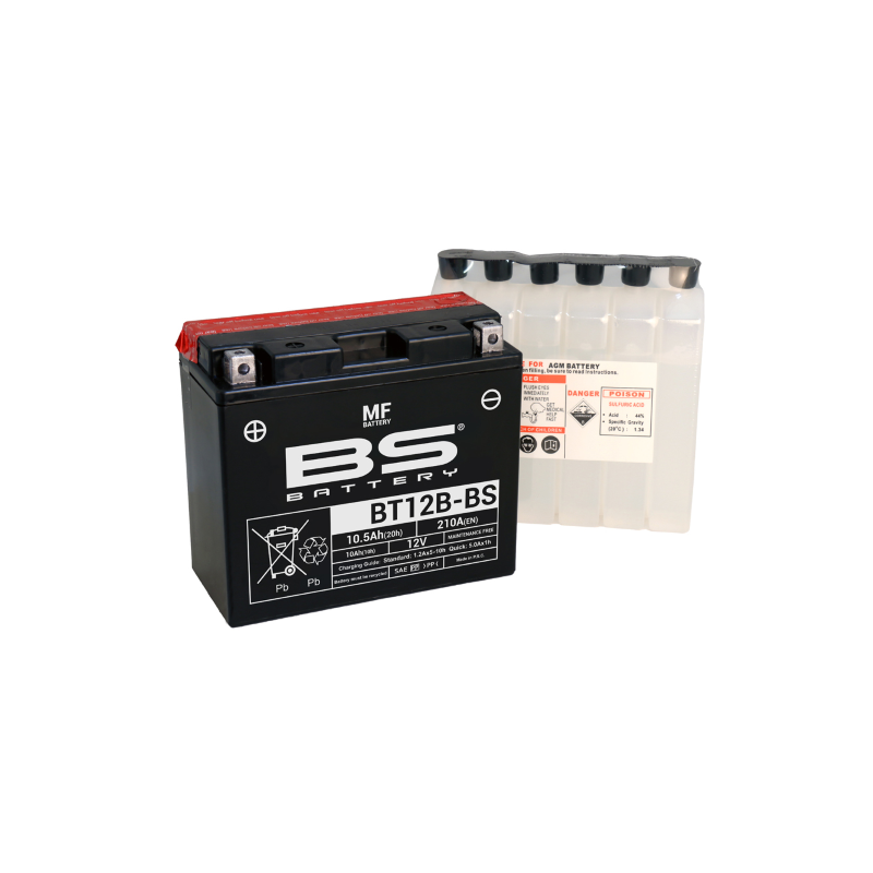 Batería BS BT12B-BS Baterías de plomo-ácido BS-Battery