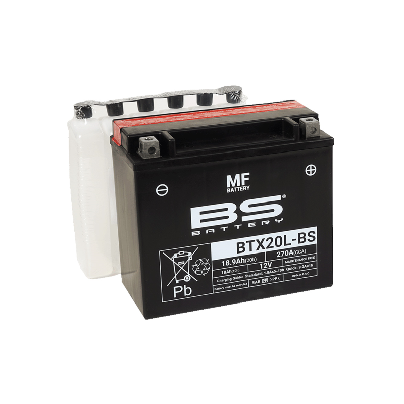 Batterie BS MF BTX20L-BS Batteries au plomb-acide BS-Battery