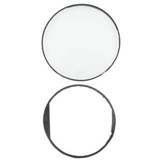 Kit Lunette et Verre Compteur Kilométrique Chromé RMS Piaggio Classic Vespa PX-PK XL Accessoires pour compteur kilométrique Rms Classic