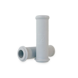 Pair Of Grey Ø 24 Grips Classic For Piaggio Vespa 50 L-R/125 Vma-Vnb 1-2/150 Vba Grips Rms Classic