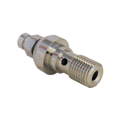 3/8UNF Domed Single Bleed Bolt Chrome Braided Hose Kits Evok