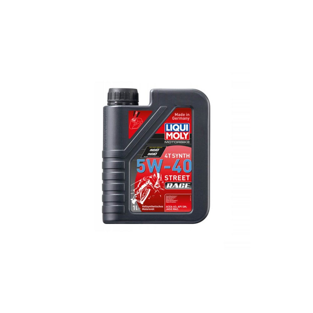 LIQUIMOLY Aceite motor 4T 5W-40 Street Race 1L Lubricantes y aceites LIQUI MOLY