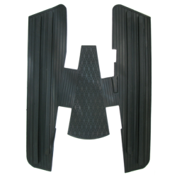 Tappeto Grande Nero Classic Piaggio Vespa Vnb-Vbb-Gl-Spint Anni 60-70 610304M