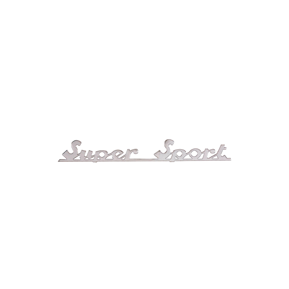 Targhetta Posteriore Classic Piaggio Vespa Super Sport 100042