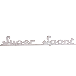 Targhetta Posteriore Classic Piaggio Vespa Super Sport 100042