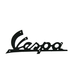 Insignia de escudo frontal RMS Classic Piaggio Vespa 086325 Placas de identificación - Escudos - Frisos Rms Classic