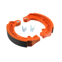 Mordazas freno trasero EVOK IRON BRAKE para Vespa 50cc-Primavera 125cc-Et3 Zapatas de freno Evok