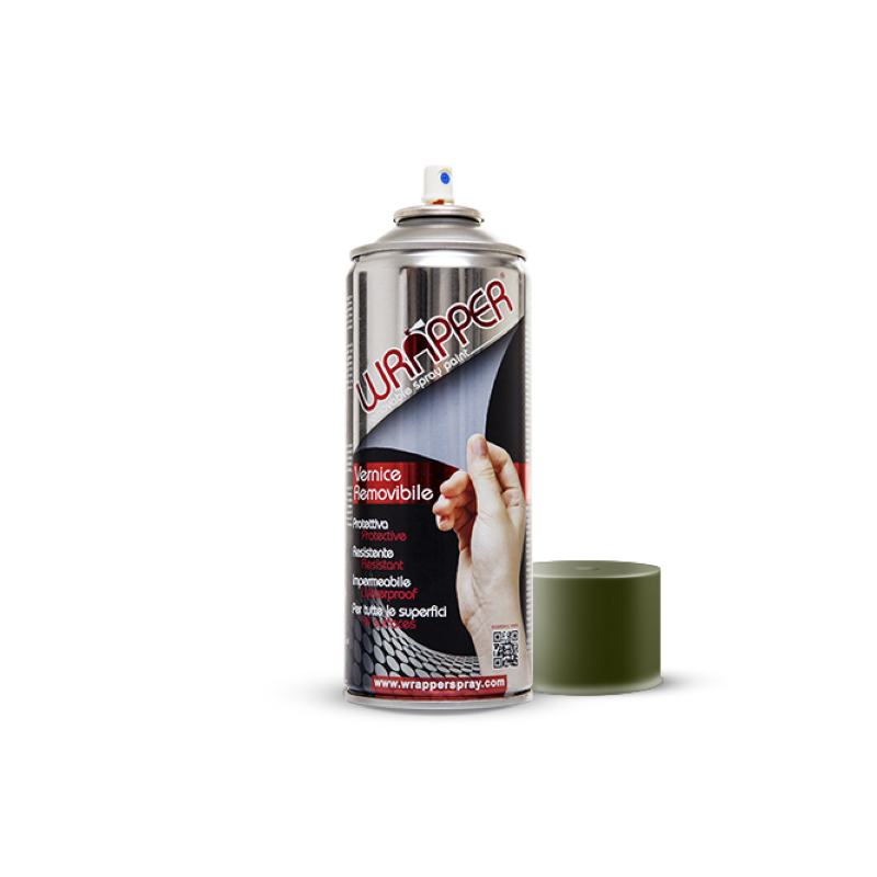 Envoltorio Pintura desenfundable en spray Kaki Olive 400ml Productos de taller Wrapperspray