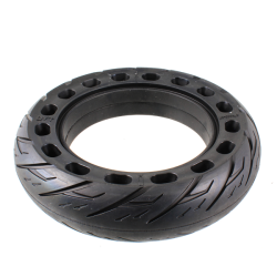 Copertone Monopattino Elettrico - 10 X 2,5-60/70-6,5, Nero, Nido D'Ape