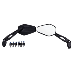 Coppia Specchietti Universali Con Adattatori