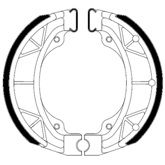 Ganasce Freno FERODO ECO FSB704A FERODO