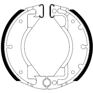 Ganasce Freno FERODO ECO FSB738A FERODO