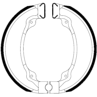 Ganasce Freno FERODO ECO FSB958A FERODO