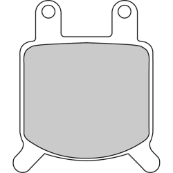 Ferodo Plaquettes de Frein Platine Route FDB205P Plaquettes de frein Ferodo