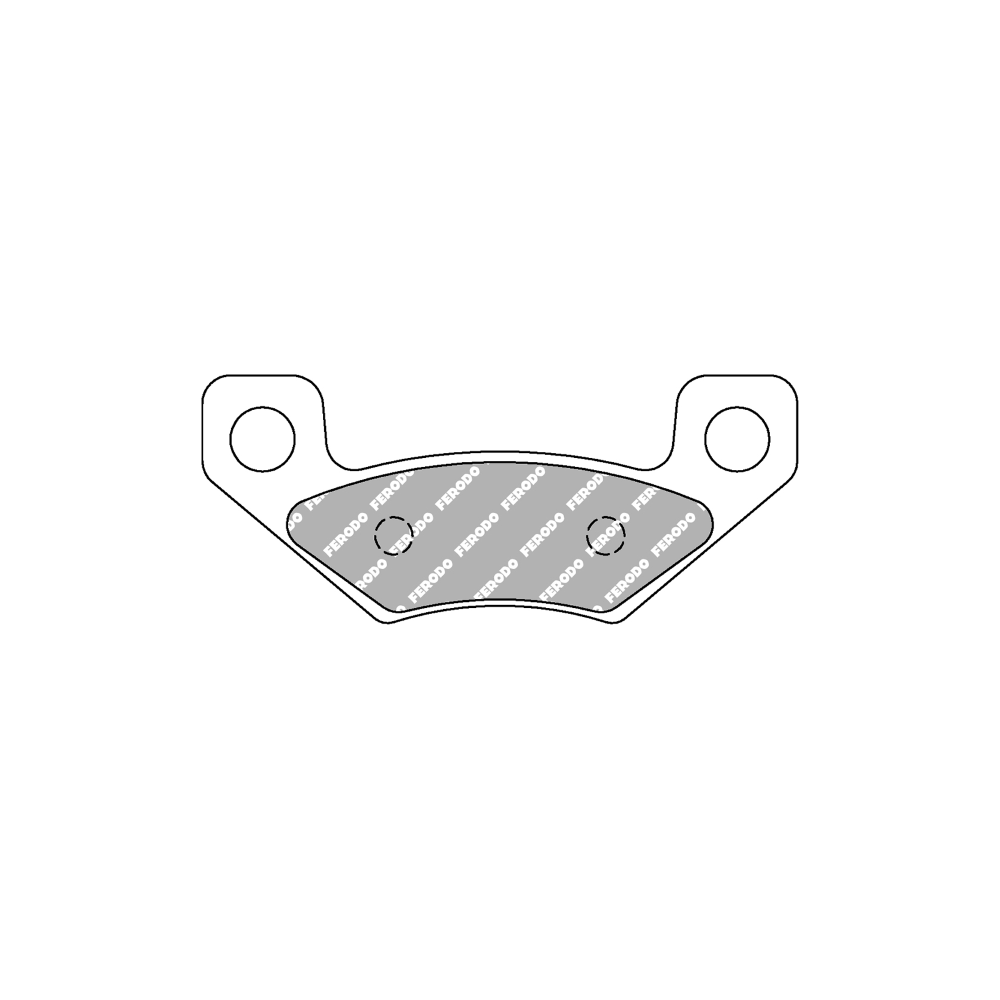 Plaquettes de frein Ferodo tout-terrain FDB2272SG Plaquettes de frein Ferodo