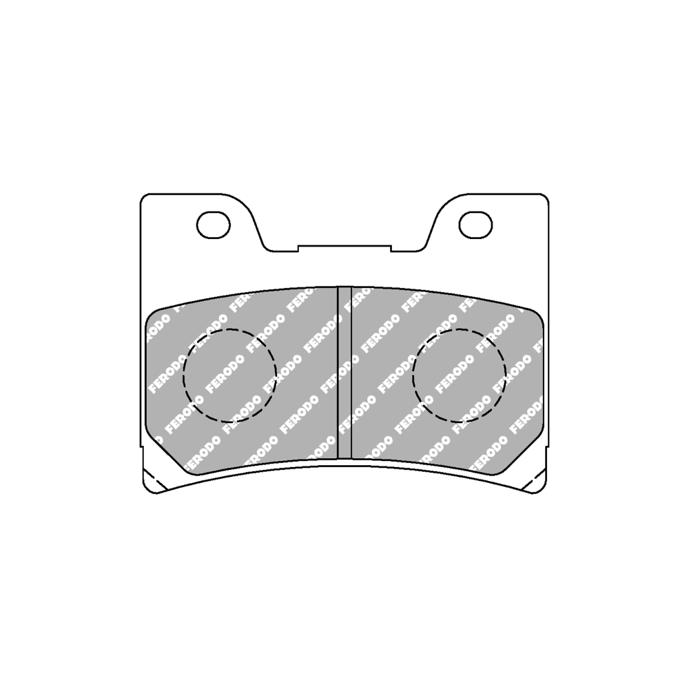 Ferodo Plaquettes de Frein Platine Route FDB666P Plaquettes de frein Ferodo