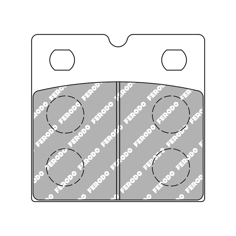 Pastiglie Freno Ferodo Eco Friction FDB108EF Pastiglie Freno Ferodo