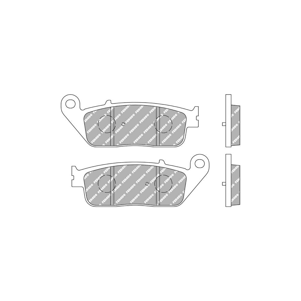 Pastiglie Freno Ferodo Eco Friction FDB2288EF