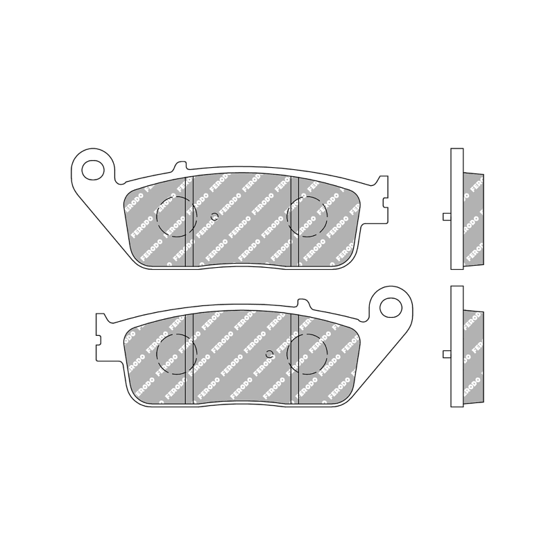 Ferodo Brake Pads Eco Friction FDB2288EF Brake Pads Ferodo