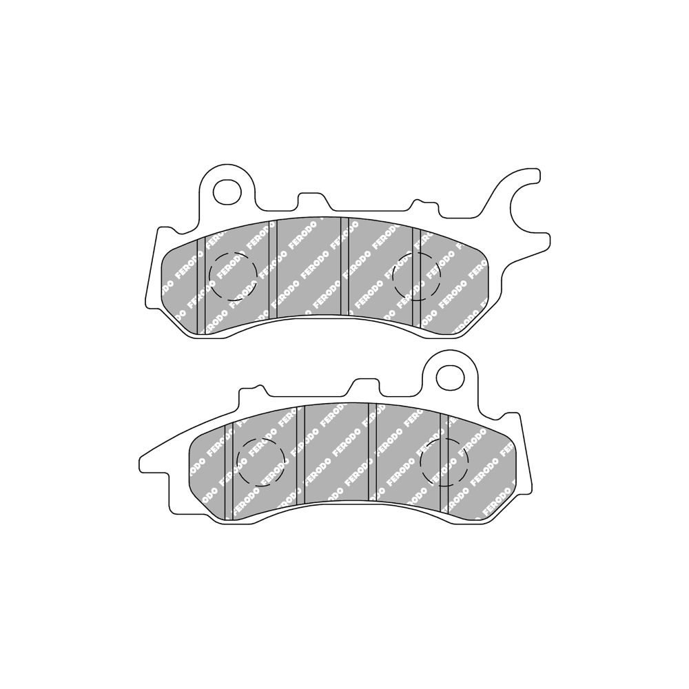 Plaquettes de frein Ferodo Eco Friction FDB2313EF Plaquettes de frein Ferodo