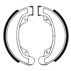 FERODO Brake Shoes FSB708 Brake Shoes Ferodo