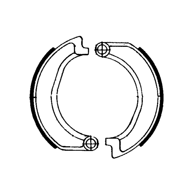 FERODO Brake Shoes FSB806 Brake Shoes Ferodo