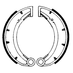 FERODO Brake Shoes FSB824 Brake Shoes Ferodo