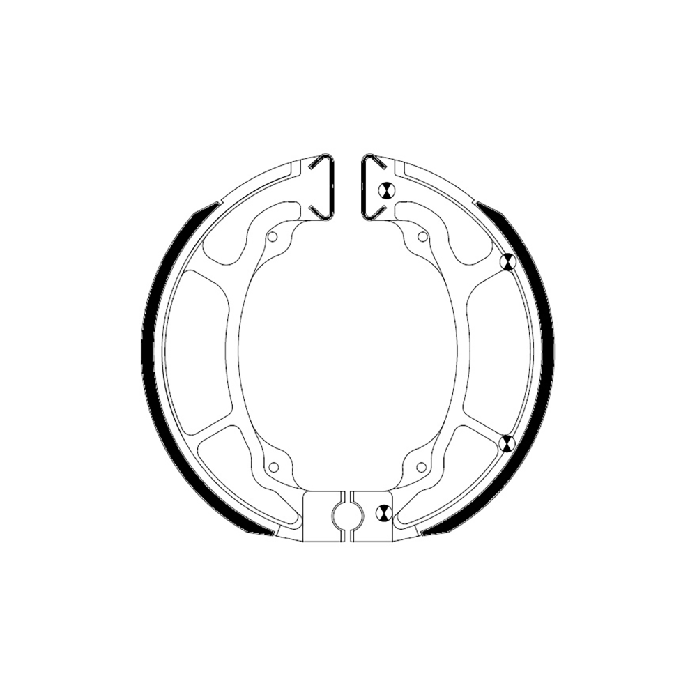 Mâchoires de frein FERODO ECO FSB963A mâchoires de frein Ferodo