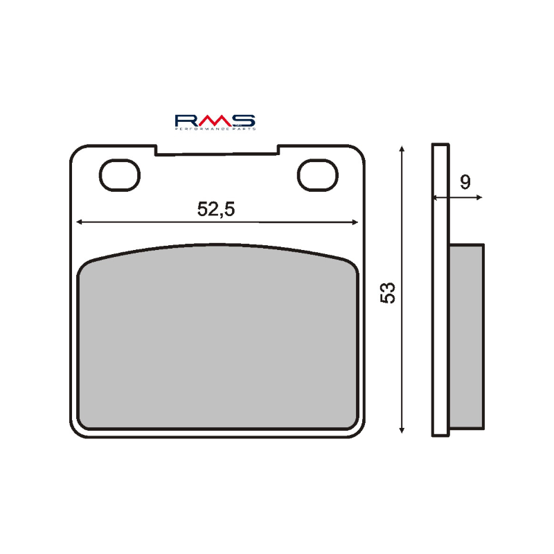 Pastiglie Freno Organiche Suzuki Bandit Pastiglie Freno RMS