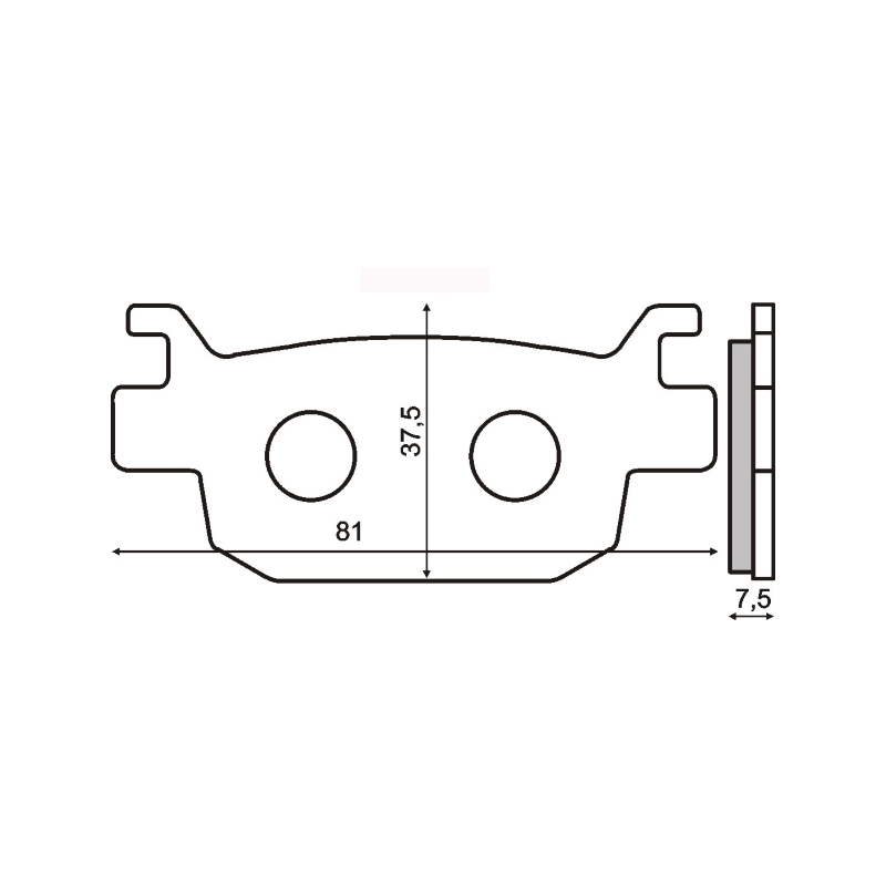 Sinter-Tech Brake Pads Honda Jazz 250cc Brake Pads RMS