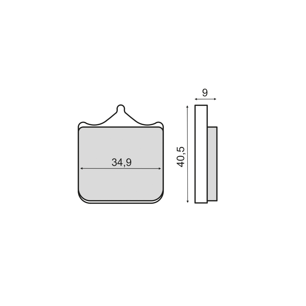 Pastillas Freno Sinter-Tech Bmw S 1000RR Pastillas de freno RMS