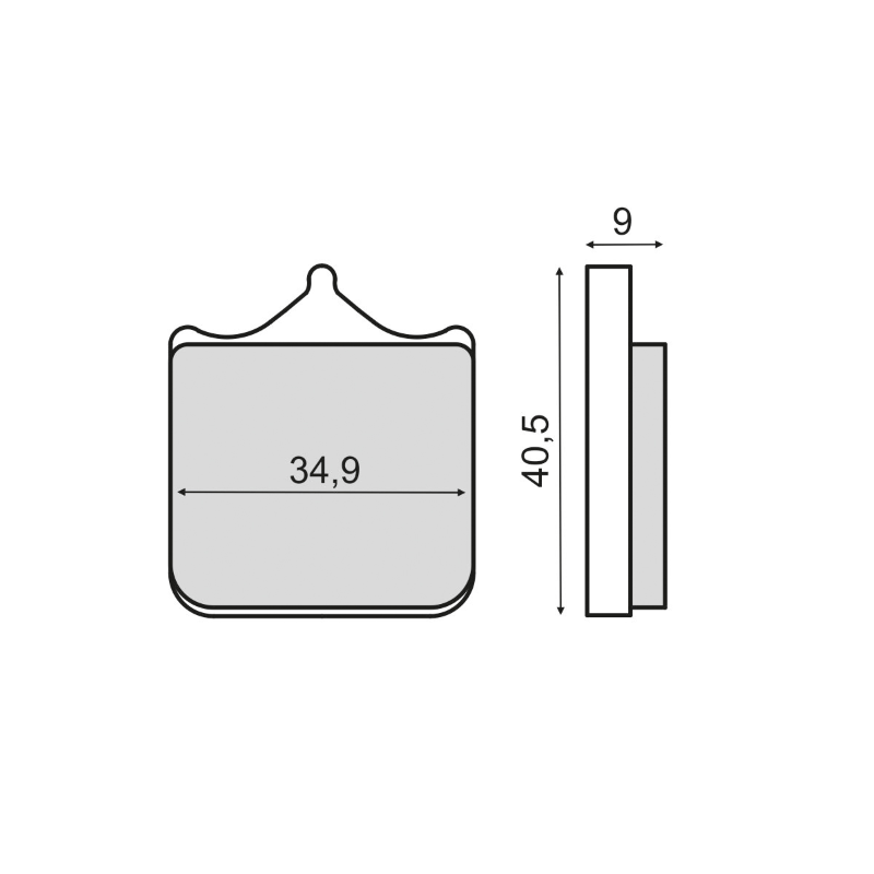 Sinter-Tech Brake Pads Bmw S 1000RR Brake Pads RMS