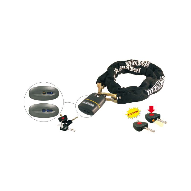 Chaîne RMS avec serrure Cadenas et chaînes RMS