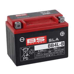 Batteria Bs Sla BB4L-B Batteries au plomb-acide BS-Battery