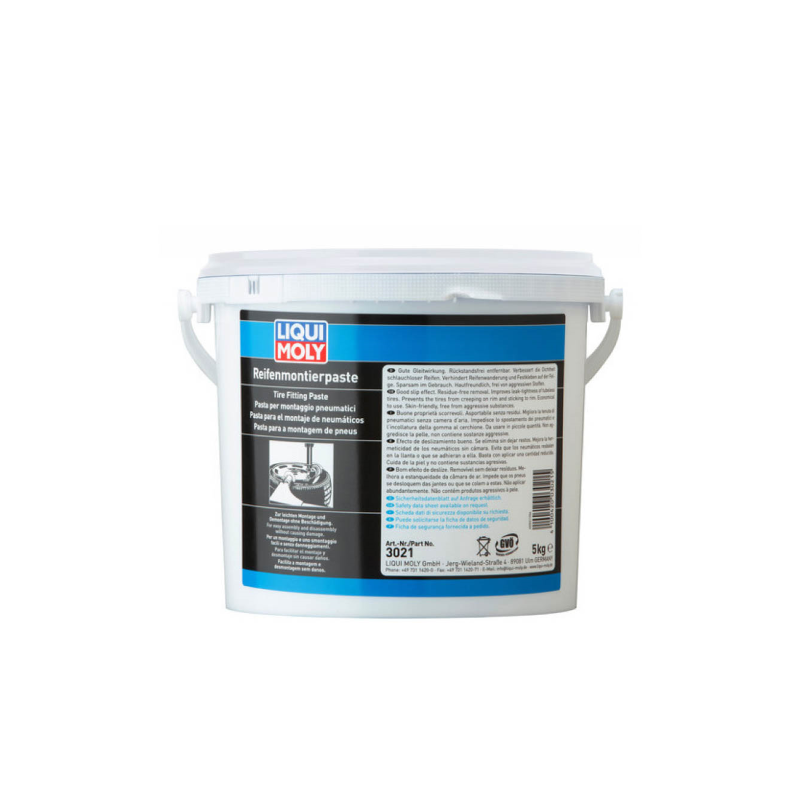 LIQUIMOLY Pâte montage pneu blanc 5KG Produits chimiques LIQUI MOLY