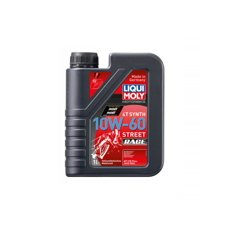 LIQUIMOLY Aceite motor 4T 10W-60 Street Race 1L Lubricantes y aceites LIQUI MOLY