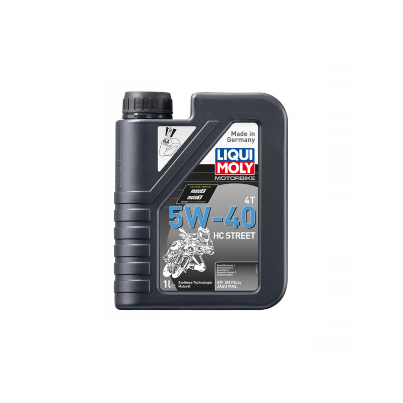 Liquimoly Engine Oil 4T 5W-40 Hc Street 1L Oils and lubricants LIQUI MOLY