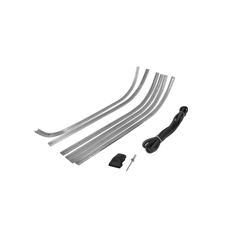 RMS Classic Juego de guías de suelo Piaggio Vespa Px 125-150-200cc 610231M Tiras para el pie de cama Rms Classic