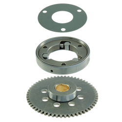 Ruota libera avviamento con ingranaggio RMS Suzuki Sixteen 125-150cc 20082010 Kit Ingranaggi Avviamento RMS