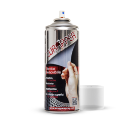 Bomboletta Vernice Rimovibile Wrapper Trasparente Lucido 400ml