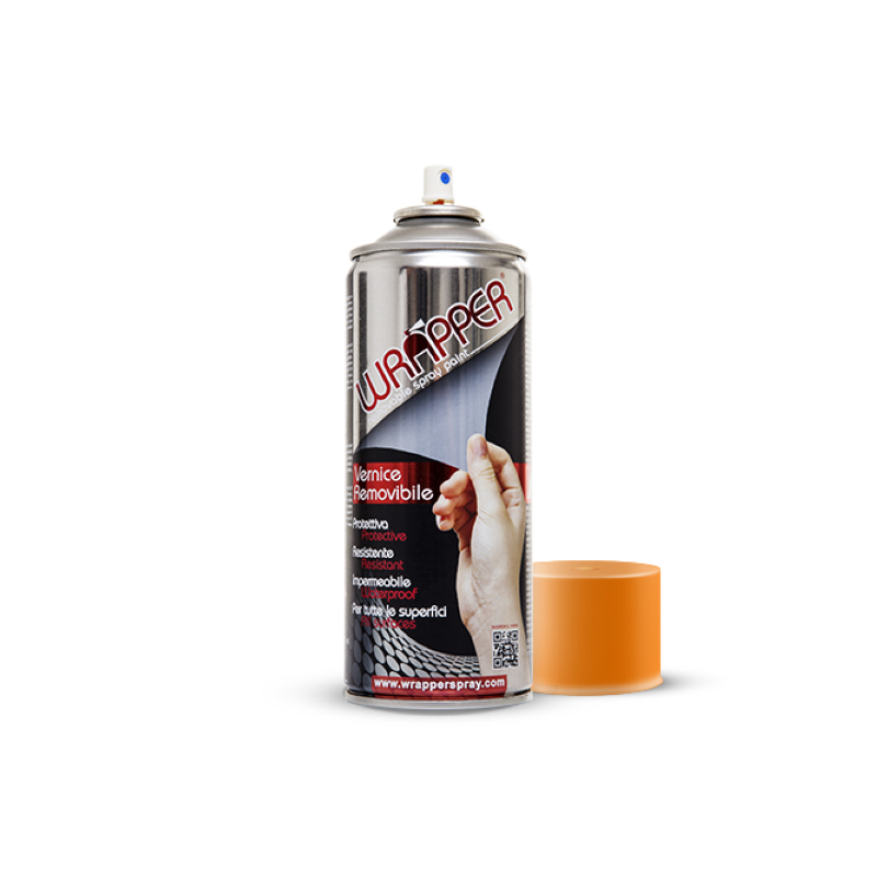 Envoltorio Pintura en spray desenfundable Naranja Flúor 400ml Productos de taller Wrapperspray