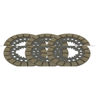 Ferodo Complete Set Of Standard Vespa 150 Gs VS1T-VD1TS 55 Clutch Plates FCS0724/2 Clutch Discs Ferodo