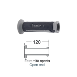 Manopole Domino Turismo Antracite/Grigie